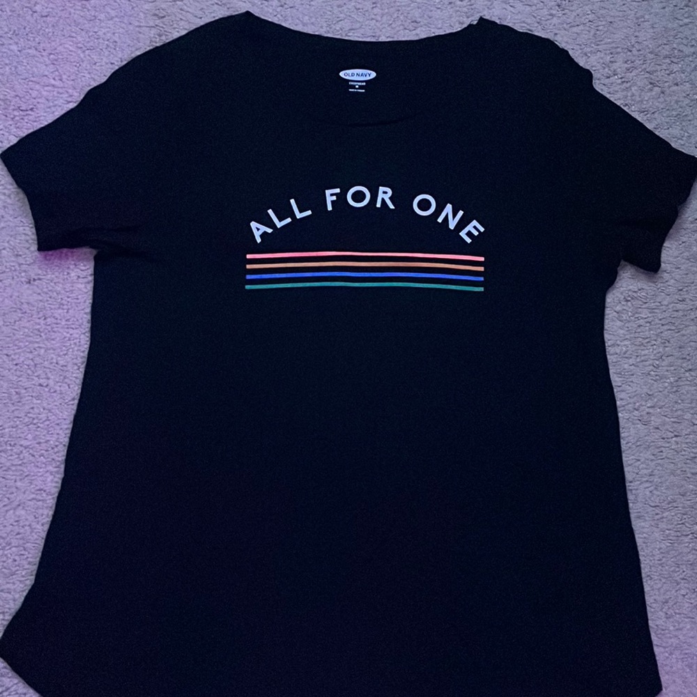 Old Navy “All For One” Everywear Tee